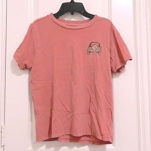 coral summer tee